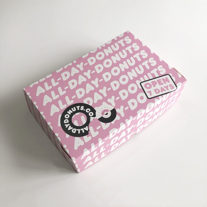 Donut packaging boxes