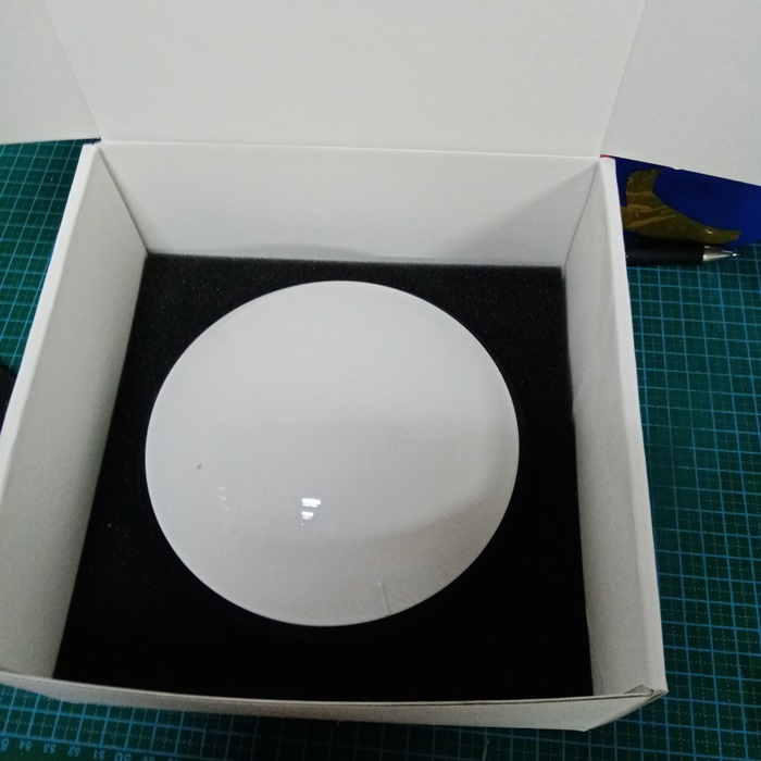 White shipping boxes with foam inserts