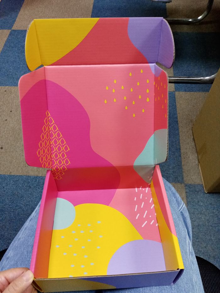 colored printed corrugated mailer boxes 